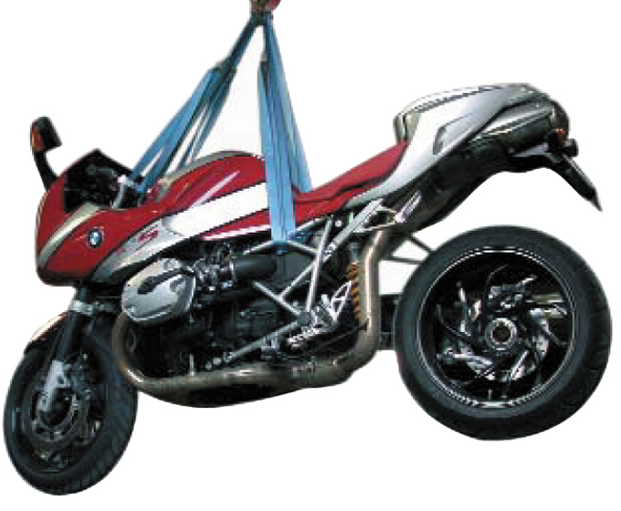 Sangle de levage moto